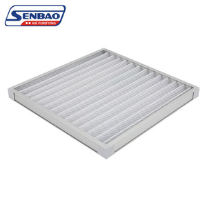 Công nghiệp G4 HEPA xếp li Bảng điều chỉnh Bộ lọc không khí merv 13 hộp Bộ lọc chính mới bán buôn sợi tổng hợp không khí công nghiệp - Product Image 2