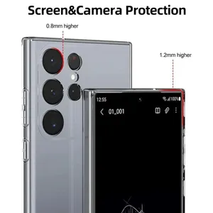 Ốp điện thoại silicon mềm trong suốt Samsung dành cho <span class=keywords><strong>Galaxy</strong></span> Note 20 Ultra A53 A13 A52 A12 A54 A23 A32 A51 A52S S24 S22 S21 S23 Ultra <span class=keywords><strong>S2</strong></span> - Product Image 2