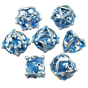 Csruru Hollow Dragon DND <span class=keywords><strong>Juego</strong></span> <span class=keywords><strong>de</strong></span> Dados Multifacéticos Duraderos Retro para Juegos <span class=keywords><strong>de</strong></span> Mesa <span class=keywords><strong>de</strong></span> Rol <span class=keywords><strong>de</strong></span> Fantasía, Set Gango para Juegos <span class=keywords><strong>de</strong></span> Mesa en Grupo - Product Image 5