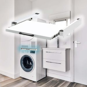 Nouveau cadre intermédiaire pour machine à laver et sèche-linge, kit d'empilage de linge pour la vente par correspondance, produit phare - Product Image 2