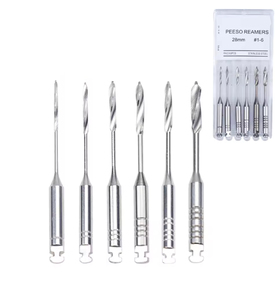 6 cái/gói nha khoa peeso reamers quay 28mm/32mm/thép không gỉ <span class=keywords><strong>endo</strong></span> tập tin động cơ sử dụng công cụ nha khoa - Product Image 6