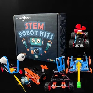 Juguete Educativo de Ingeniería para Niños de 0 a 3 Meses, Robot DIY con Varillas de Plástico, Actividad Científica, Regalo para Niño - Product Image 1
