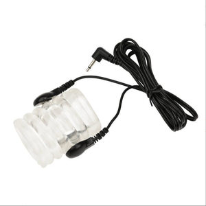 Anillo de Pene con Electrochoque para Hombre, Anillo para Retrasar la Eyaculación, Anillo de Pene con Electrochoque Reutilizable, Estirador de Bolas, Juguete Sexual - Product Image 6