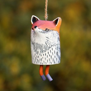Nueva Campana de Viento Colgante de Resina para Decoración Transfronteriza, Hermosa Campana de Viento de Animales para Jardín Campestre, Colgante Decorativo, Artesanía de Resina - Product Image 3