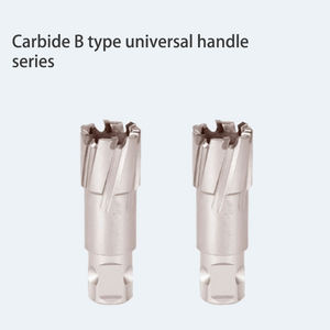 उच्च शक्ति वाला कार्बाइड छेद देखा, दाएं-कोण हैंडल कोर ड्रिल, असाधारण तीक्ष्णता के साथ किसी भी धातु प्लेट के माध्यम से कटौती करता है। - Product Image 4