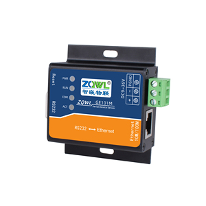 Rs232 để chuyển đổi Ethernet ZQWL-GE101M 1-Port nối tiếp thiết bị đầu cuối máy chủ để TCP/<span class=keywords><strong>IP</strong></span> iốt thiết bị modbus rtu TCP Gateway - Product Image 2
