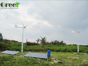 Éolienne horizontale de petite puissance 5 kW avec technologie de nivellement, haute efficacité, faible démarrage, plus haute efficacité - Product Image 2
