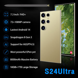 S24 Ultra ของแท้จากโรงงาน หน้าจอ 7.3 นิ้ว 4G+5G ปลดล็อคแล้ว ระบบปฏิบัติการ Android 14 ชิปประมวลผล Deca Core สมาร์ทโฟน 16GB+1TB รองรับชาร์จเร็ว 100W ปลดล็อคด้วยใบหน้า <span class=keywords><strong>ภาษา</strong></span>สเปน - Product Image 2