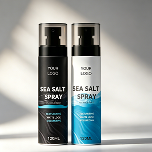 Your Logo Anti-Frizz Sea Salt <b>Spray</b> - Beach Wave Hair <b>Texturizing</b> Mist for Tangle-Free Messy Chic Waves 120ml - Product Image 3