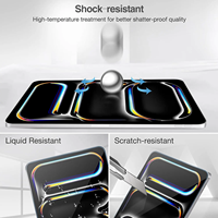 Protecteur d'écran en verre trempé 9h HD transparent anti-poussière sans bulles pour ipad Pro /iPad Air Mini 9.7 10.2 11 13 2024