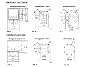 Brûleur à gaz/huile divisé LFL1.333 DOWSON TB6/TB4SM, contrôlé par LFL1.333, pièce de rechange pour chaudière industrielle, remplace RIELLO, vente chaude - Product Image 5