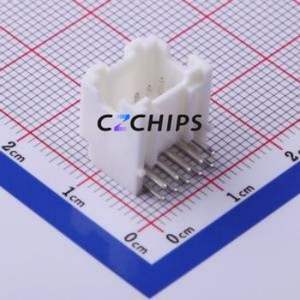 S10B-PADSS-1(LF)(SN) Wire-to-Board Pin Header Bent Lead Through Hole,P=2mm Connector 2x5P 2mm Right Angle Insert PAD - Product Image 1