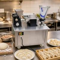Machine à raviolis semi-automatique professionnelle en acier inoxydable, machine à wontons de style artisanal, machine à former les raviolis