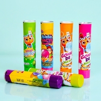 Tube d'emballage pour confiture en aluminium-plastique personnalisé avec bouchon à vis et impression UV, diamètre 12,7-35 mm