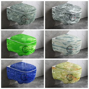 สุขภัณฑ์แบบแขวนผนัง ประหยัดพื้นที่  แบบชิ้นเดียว  วัสดุพอร์ซเลน  พร้อมท่อน้ำทิ้งแบบ P-trap  เป็นมิตรกับสิ่งแวดล้อม - Product Image 1