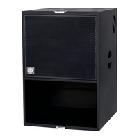 Système de sonorisation portable LS3 LA410/LA418BP à néodyme actif, petit format, avec boîtier en bois, haute puissance, connectivité XLR/Speakon