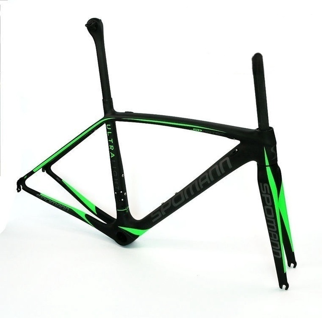 Carbon Fiber Racing Road Bike Frame and Fork 700C Road Bike Frameset Fixed Gear Bicycle Frame