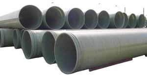 FRP/GRP DN1200 DN2400 DN4000 pipa serat kaca bermacam ukuran - Product Image 3