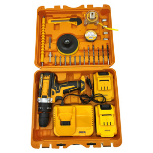 Kit d'outils complet pour la combinaison perceuse-visseuse multifonction 21V et perceuse à percussion à deux vitesses au lithium-ion - Product Image 3