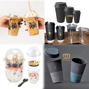 Custom Disposable Recyclable Cappuccino Milktea <strong>Hot</strong> <strong>Chocolate</strong> and Cold Drinks <strong>Cup</strong> Drinking Coffee <strong>Cup</strong> Paper <strong>Cups</strong> with Sleeve - Product Image 4