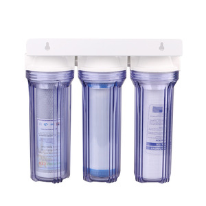 เครื่องกรองน้ำสามขั้นตอน 10 นิ้ว แบบยูนิเวอร์แซล สำหรับก๊อกน้ำในครัว พร้อมไส้กรองคาร์บอนกัมมันต์ เป็นมิตรต่อสิ่งแวดล้อม - Product Image 5