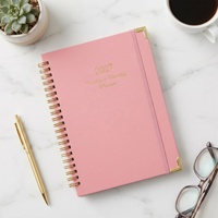 Carnet de poche créatif noir portable à spirale pour la planification des tâches personnelles, écriture fluide, best-seller 2027