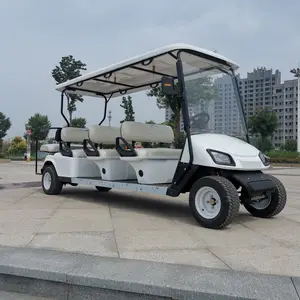 चीनी नई मॉडल 48v कम सस्ते कीमत इलेक्ट्रिक 2 सीट स्टार इस्तेमाल किया अनुकूलित बिजली बड़ा गोल्फ गाड़ी