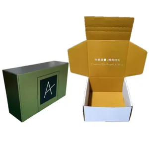 Desain Modern segel kupas kotak kertas sendiri menyesuaikan kotak kemasan produk dengan Logo