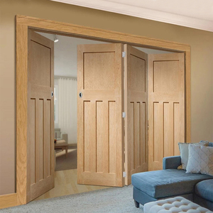 Portes intérieures à deux volets, prix d'usine, style pliable, insonorisé, design moderne, cloison <span class=keywords><strong>en</strong></span> verre à cadre <span class=keywords><strong>en</strong></span> <span class=keywords><strong>bois</strong></span>, <span class=keywords><strong>porte</strong></span> <span class=keywords><strong>pliante</strong></span> - Product Image 4
