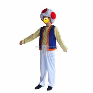 <span class=keywords><strong>Déguisement</strong></span> amusant pour costumes de jeu, gilet et pantalon de prince champignon mignon pour Halloween en polyester MFJ-0003 - Product Image 4