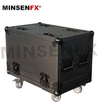 MINSENFX Nouveau Modèle 2026 Projecteur de Flamme à Tête Mobile Étanche IP65 8-10M Machine à Flammes DMX pour Scène DJ Concert