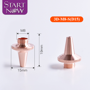 Startnow 3D vòi phun <span class=keywords><strong>laser</strong></span> precitec m6/m8 caliber0.8-4.0mm cho <span class=keywords><strong>CNC</strong></span> tự động thao tác Thiết bị hàn sợi cắt các bộ phận máy - Product Image 3
