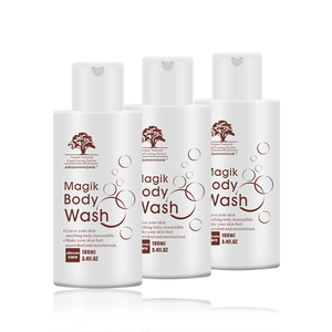 Gel douche de bain pour peau sèche, produit de voyage, petit format, 100ml - Product Image 1