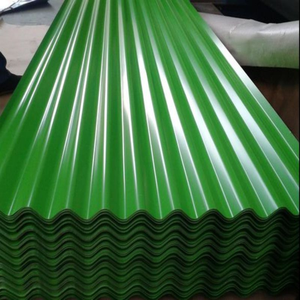 <span class=keywords><strong>Prix</strong></span> d'usine Tôles de toiture ondulées de calibre 32 Feuilles de tôle en aluminium ondulé Tôles enduites de couleur - Product Image 5