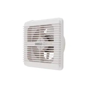 GABIO 6 inch OEM small square window wall mounted home bathroom ventilation exhaust fan