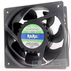 Ventilador de Refrigeración Kaku Ka1806ha3 220V 18065Rpm Resistente a Altas Temperaturas e Impermeable - Product Image 1