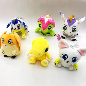 Muñeco de Dibujos Animados Gato Ratón Figura de Acción Tom Digimon Adventure Doll Peluche de Juguete Personalización