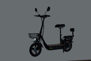 Scooter Eléctrico Plegable C1Pro, Resistente al Agua, con Batería de Litio de 26Ah, Capacidad de Carga de 120kg, Suspensión Completa y Control Remoto - Product Image 4