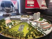 Maqueta de Mesa de Arena de Alta Precisión para Planificación Urbana y Exhibición de Construcción Municipal