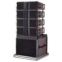 Système d'Enceintes Line Array Compact Double 8 Pouces Actif et Passif Professionnel pour Scène et Église, Équipement Audio Sonore Suspendu