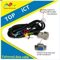 Receptor de Billetes ICT, Conecta el Cable Serial RS232