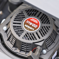 Tondeuses à gazon télécommandées 4500W, moteur essence 4 temps, largeur de coupe 55cm, autopropulsées, châssis en acier, 150KG, pour la ferme