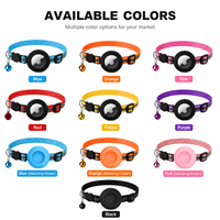 Collier élégant pour chat AirTag, souple, réfléchissant, à dégagement rapide, pour chaton, avec clochette et support de suivi Ming Jia