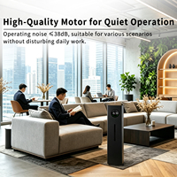 Diffuseur d'arômes intelligent vertical commercial, Bluetooth et commande tactile, large couverture, fonctionnement pratique