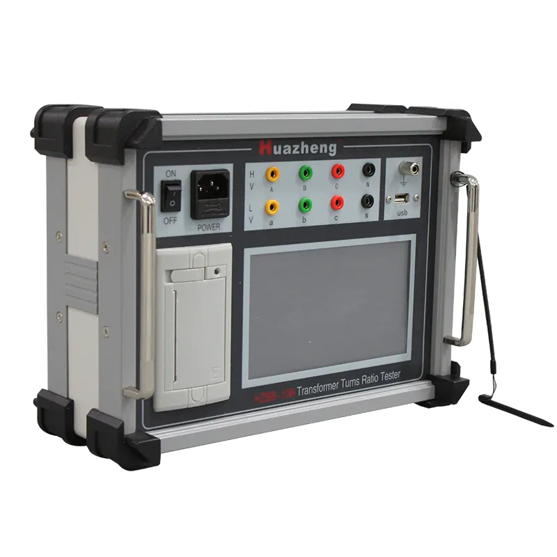 HuaZheng Automated Transformer turn ratio tester portable three phase ttr meter