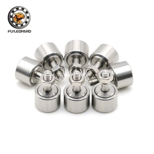 Roulement à rouleaux en acier inoxydable Flyleopard Cam Follower CF5BKR13, alésage 13 mm, avec boulon M5 et trou de graissage - Product Image 2