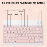 Clavier capacitif pour Phablet, compatible avec les langues allemande, thaïlandaise, coréenne, russe et Cangjie, pour tablette de petite taille