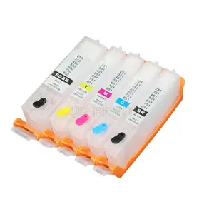 5 COLOR PGI750 CLI751 with arc chip refillable ink cartridge for Canon PIXMA ip7270 MG5470 MX727 MX927 MG6470 MG5570 printer
