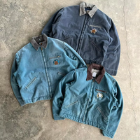 Vestes de travail personnalisées en toile cirée pour hommes, vente en gros YSJY, style décontracté pour l'hiver