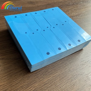 Tùy Chỉnh Dùng Một Lần Cứng Trống Sinh Thái Thân Thiện Với Nhựa Máy Bay Hộp Đầy Màu Sắc Rỗng Có Thể Viết Tự Động Fob PVC Xe Mũi Tên <span class=keywords><strong>Key</strong></span> Tag Set - Product Image 3